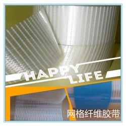 高抗拉、低延伸、強(qiáng)粘力網(wǎng)格纖維膠帶
