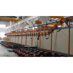 靜電噴塑機(jī)廠家直銷，防脫絲流水線報(bào)價(jià)，現(xiàn)貨供應(yīng)酸洗線