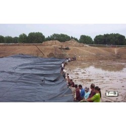 供應(yīng)魚池防滲膜廠家、魚塘0.5mm防滲膜