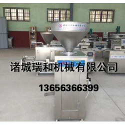 瑞和食品機械氣動定量扭結(jié)灌腸機要怎么用_臨沂灌腸機