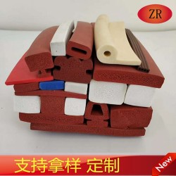 電器設備蒸箱烤箱耐高溫彩色硅膠發(fā)泡密封條