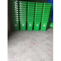 東營(yíng)塑料垃圾桶廠家，濱州分類垃圾桶直銷整車發(fā)貨