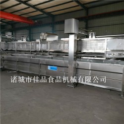 雞鴨鵝豬頭豬蹄加熱型解凍流水線(xiàn) 龍門(mén)提升解凍機(jī)價(jià)格